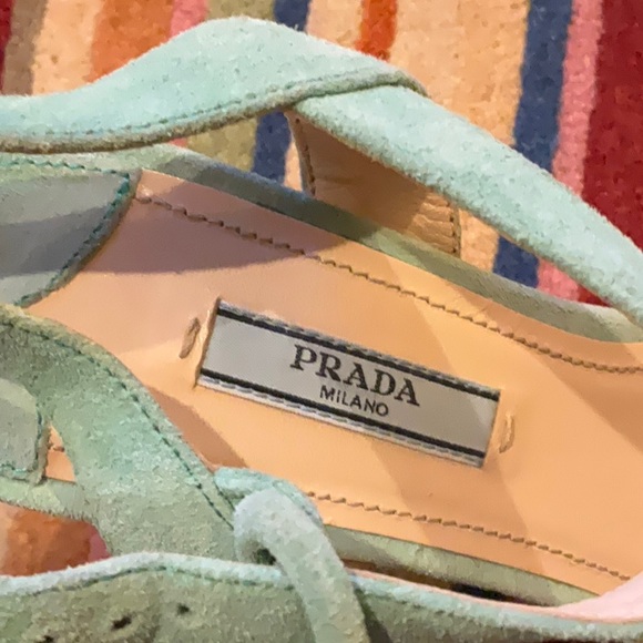 Prada mint green platforms - Picture 6 of 9